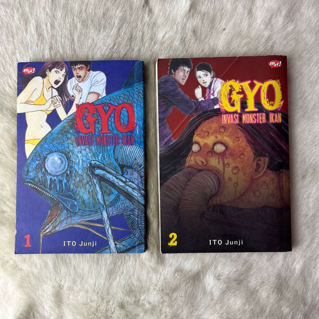 Komik GYO Invasi Monster Ikan by Ito Junji Set Vol 1-2