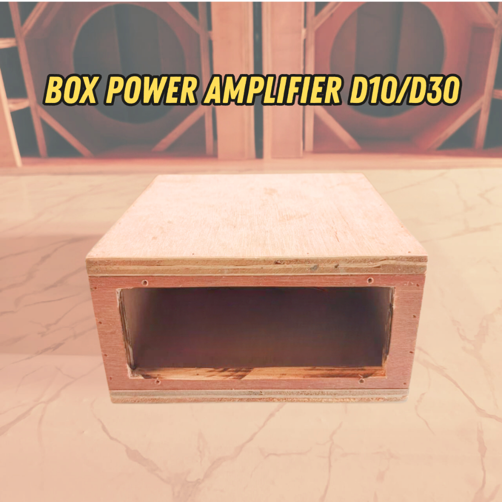 BOX POWER AMPLIFIER D10 D30 MULTIPLEK 12mm