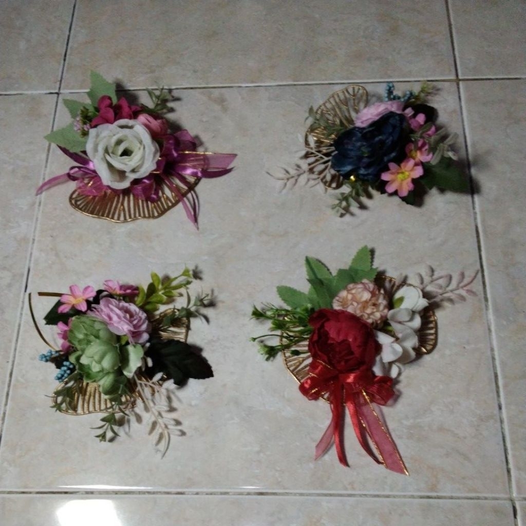 Bunga Hiasan mahar/Bunga Hiasan kado/Bunga Hiasan Baju/Hiasan Rambut