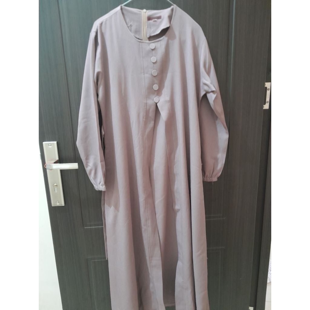 preloved gamis ungu