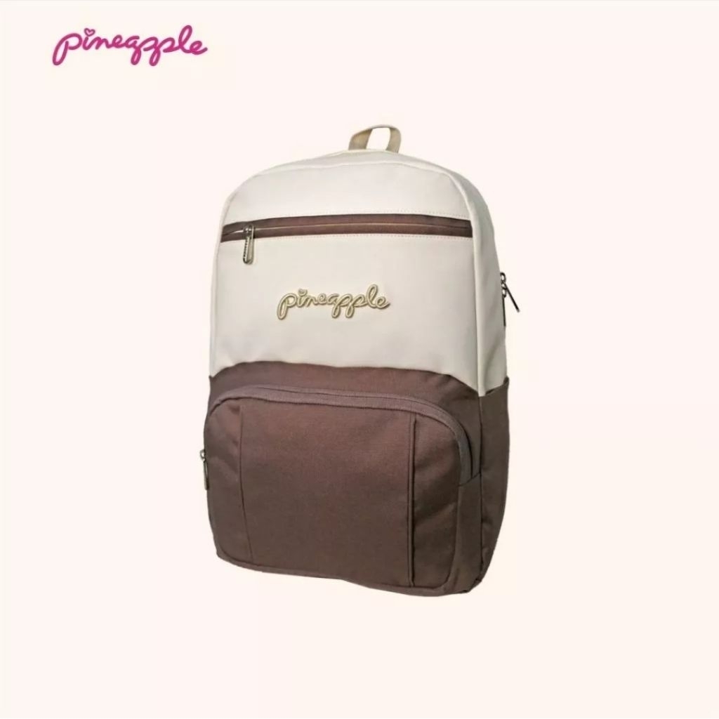 Pineapple Tas Ransel Siena Original - Backpack Wanita Aesthetic Sekolah Kuliah Kerja.