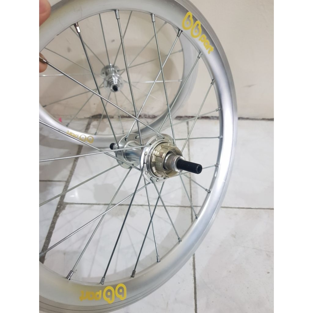 wheelset 16+ 349 bb part jangkrik