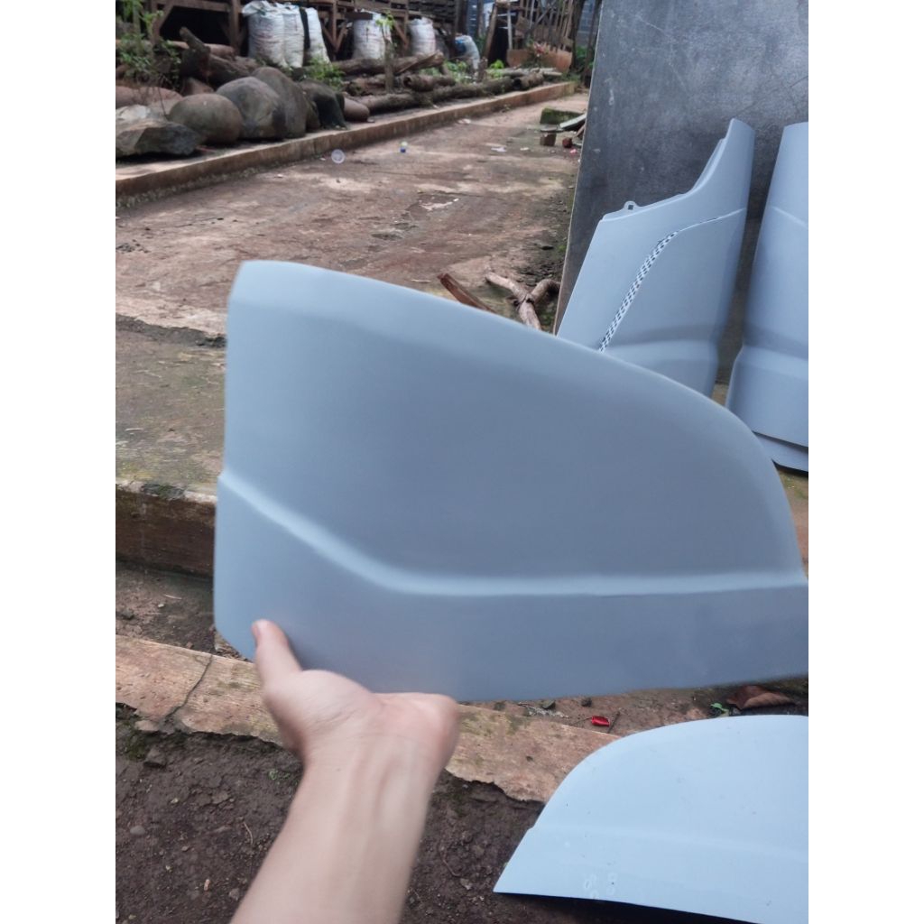Tambahan pipi canter model Jambi style