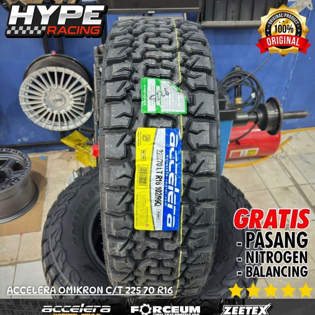 Ban Accelera 225/70 R16 Semi Offroad Ring 16 - Ban Mobil murah Bengkulu