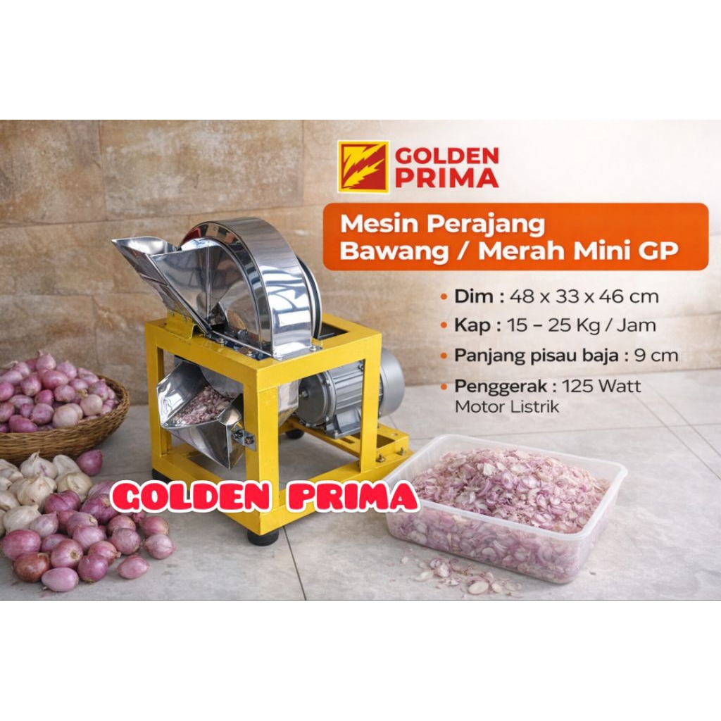 MESIN PERAJANG IRIS BAWANG MINI GP