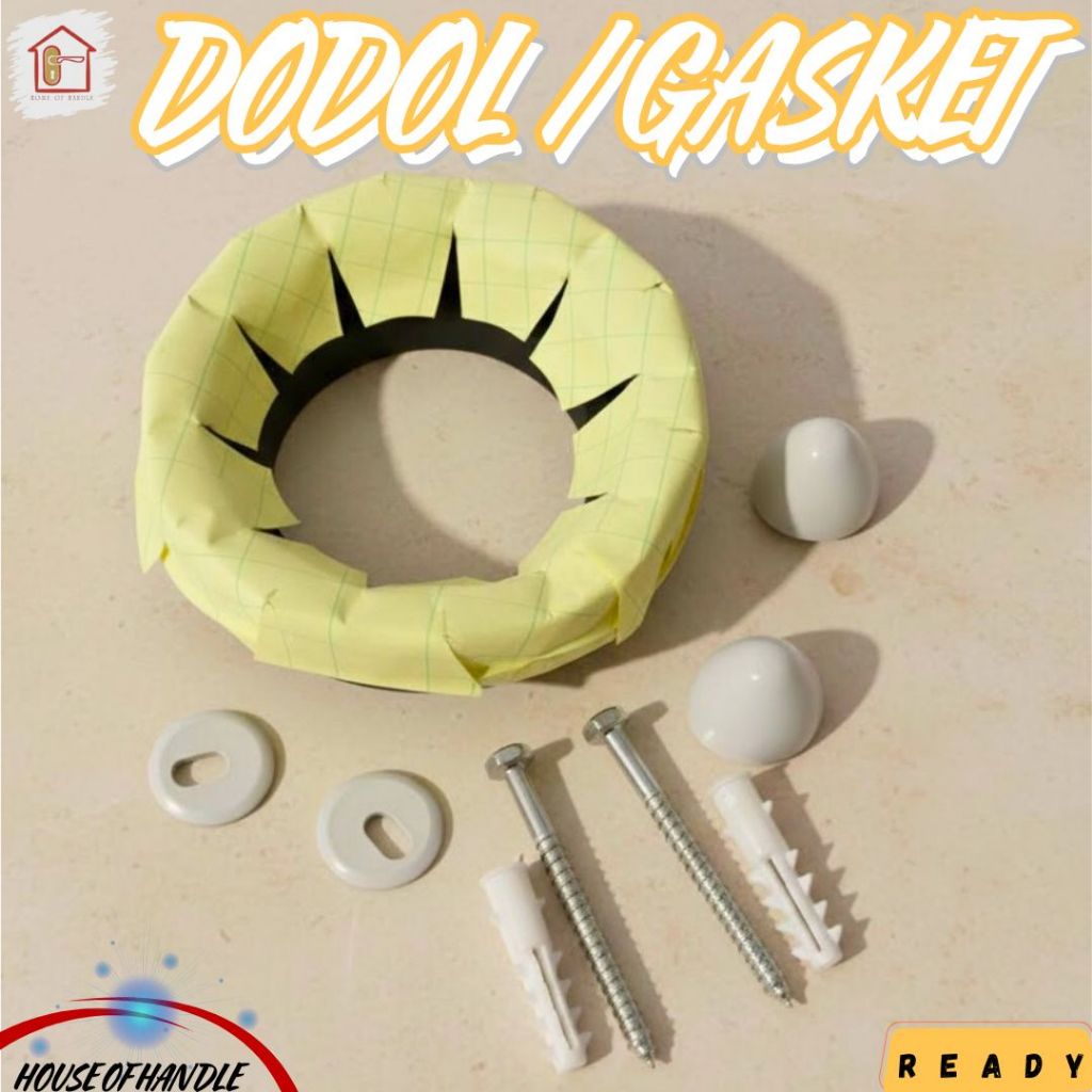 DODOL Gasket Kloset Duduk/Seal Karet Untuk Kloset/Gasket Kloset DUDUK MURAH