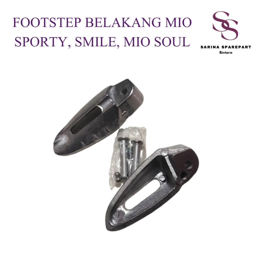 Footstep Step Belakang Mio Smile Mio Sporty Mio Soul Pijakan Kaki Belakang Mio Karbu 5TL