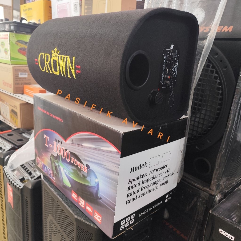 (BATAM) SPEAKER MOBIL AUDIO SUBWOOFER 10 INCH 8 INCH T1000 Power