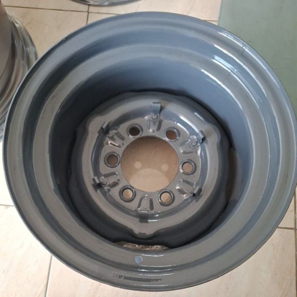 ​Velg Kaleng Toyota Hardtop Ring 15 Tubeless PCD 6x139.7 - Velg Serep Cadangan FJ40 BJ40