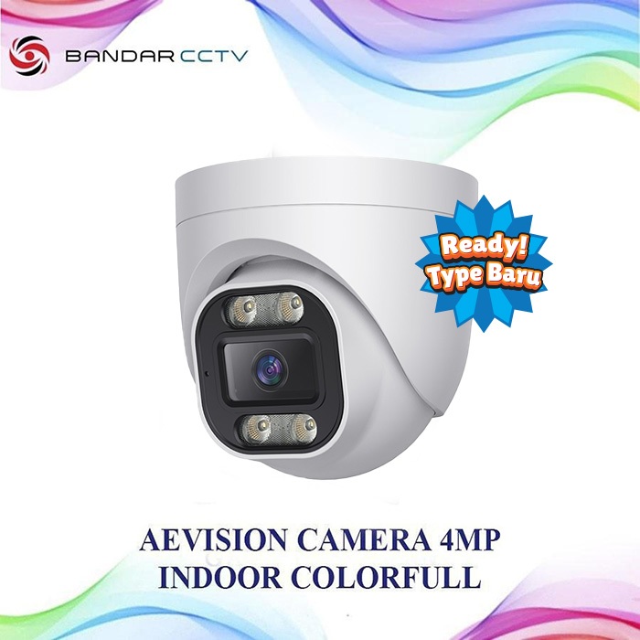 Aevision IP Camera Indoor CCTV Colorfull + Audio 4MP