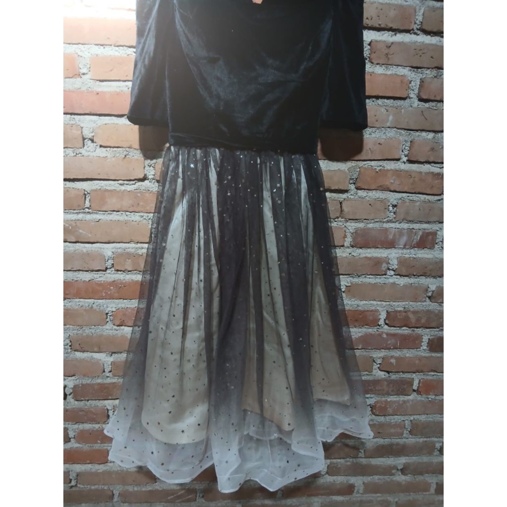 pl preloved dress pesta nyanyi karnaval fashion show