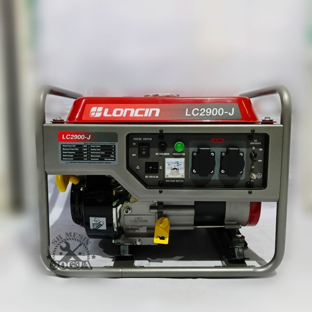 LONCIN Genset 2000watt LC2900J Power Generator Set