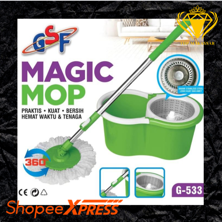 ALAT PEL MAGIC MOP GSF STAINLESS 533L