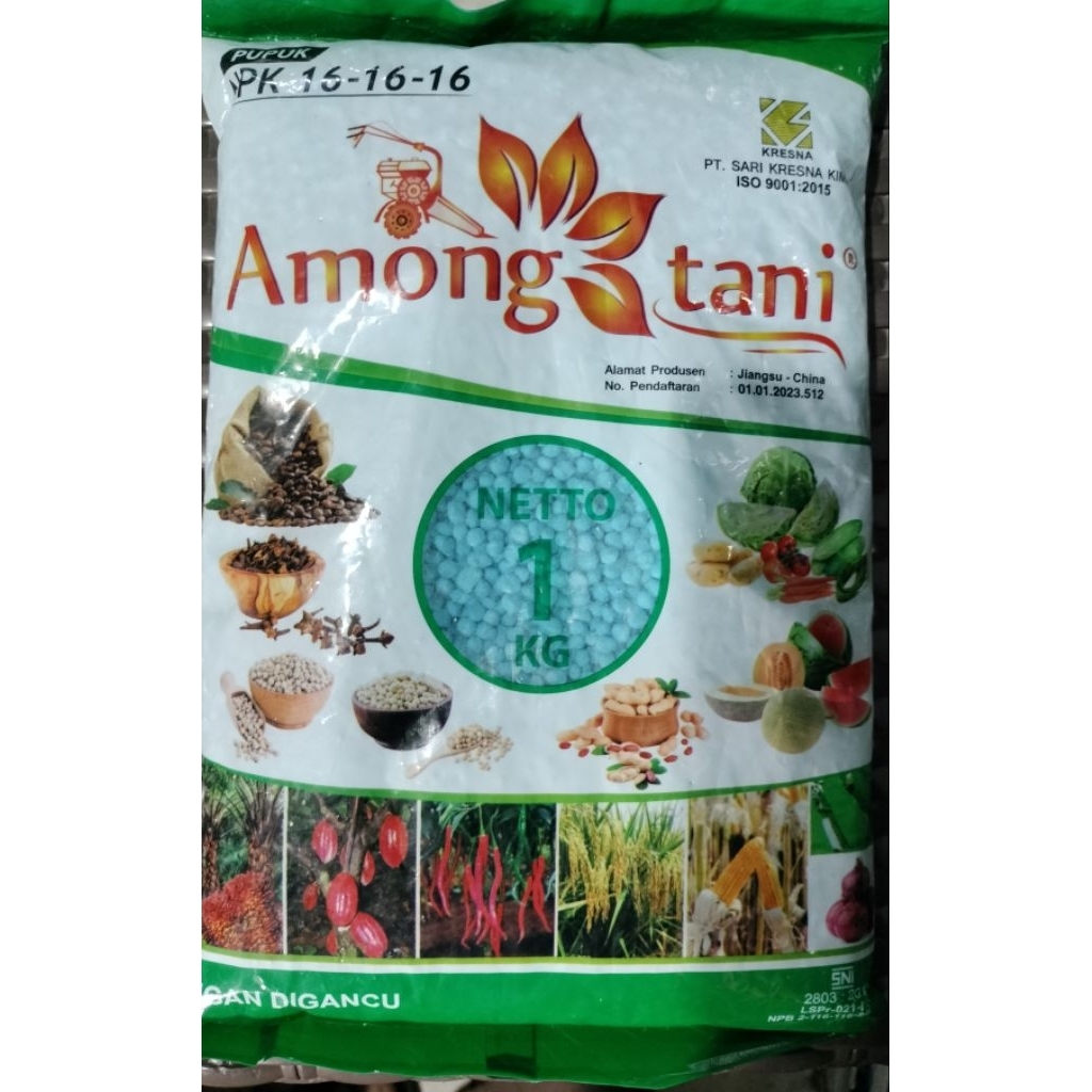 Pupuk NPK Among Tani 16.16.16 1 kg