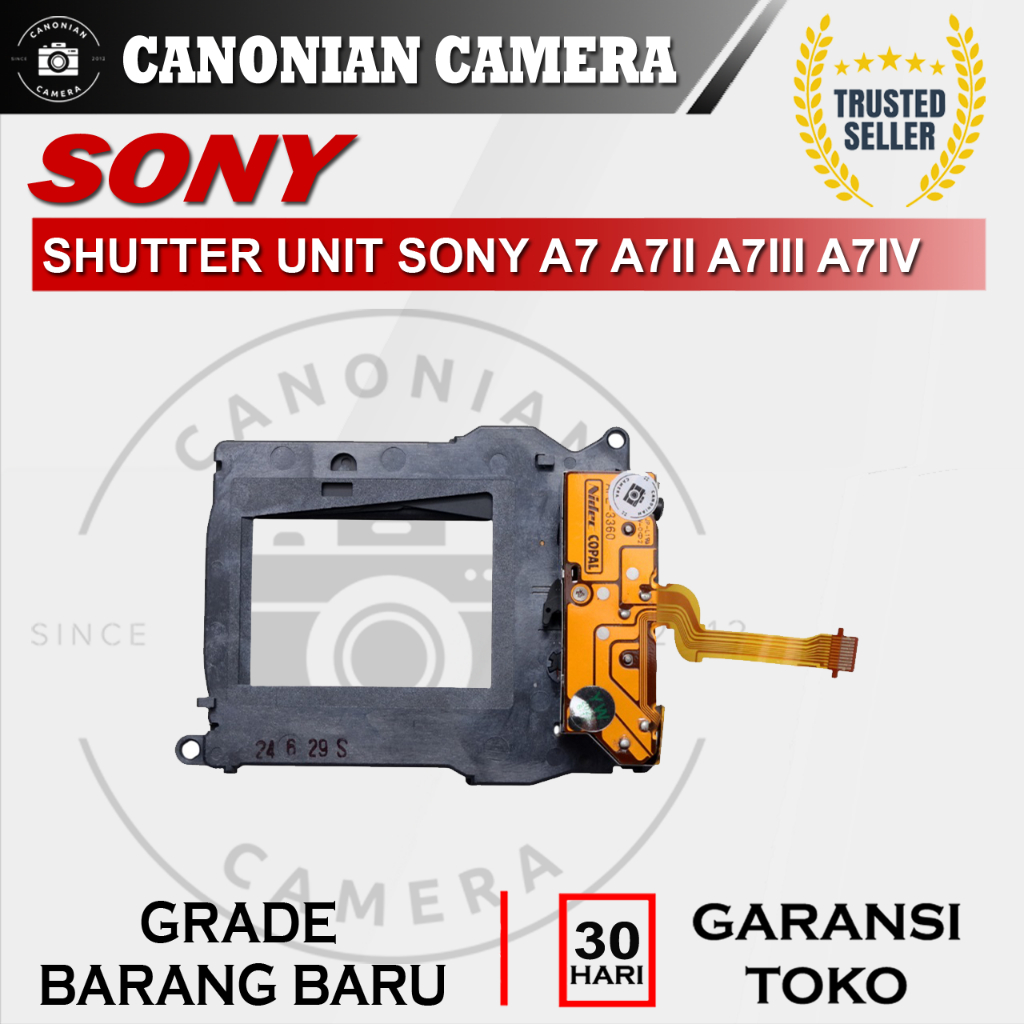 Shutter Unit Sony A7 A7 Mark II A7 Mark III A7 Mark IV With Blade