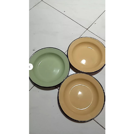 TERLARIS LEPEK ENAMEL JADUL POLOS 16 CM