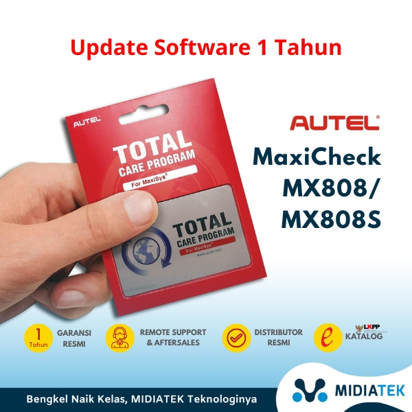 Update Software AUTEL MX808 / MX808S (1 Tahun)