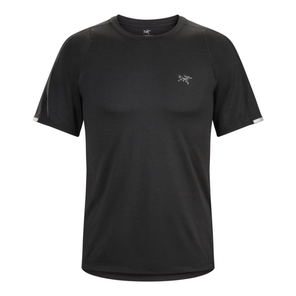 Kaos Lari Trail Running Hiking Trekking Arcteryx Cormac Crew SS Men Pria Original