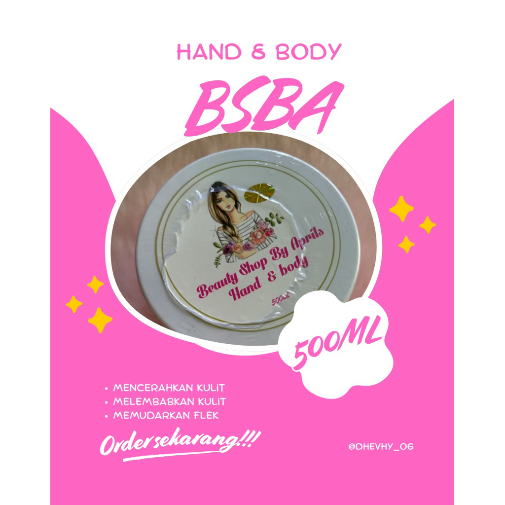 HB BSBA 500 ML ( TERSEGEL ORI 100% ) hb april