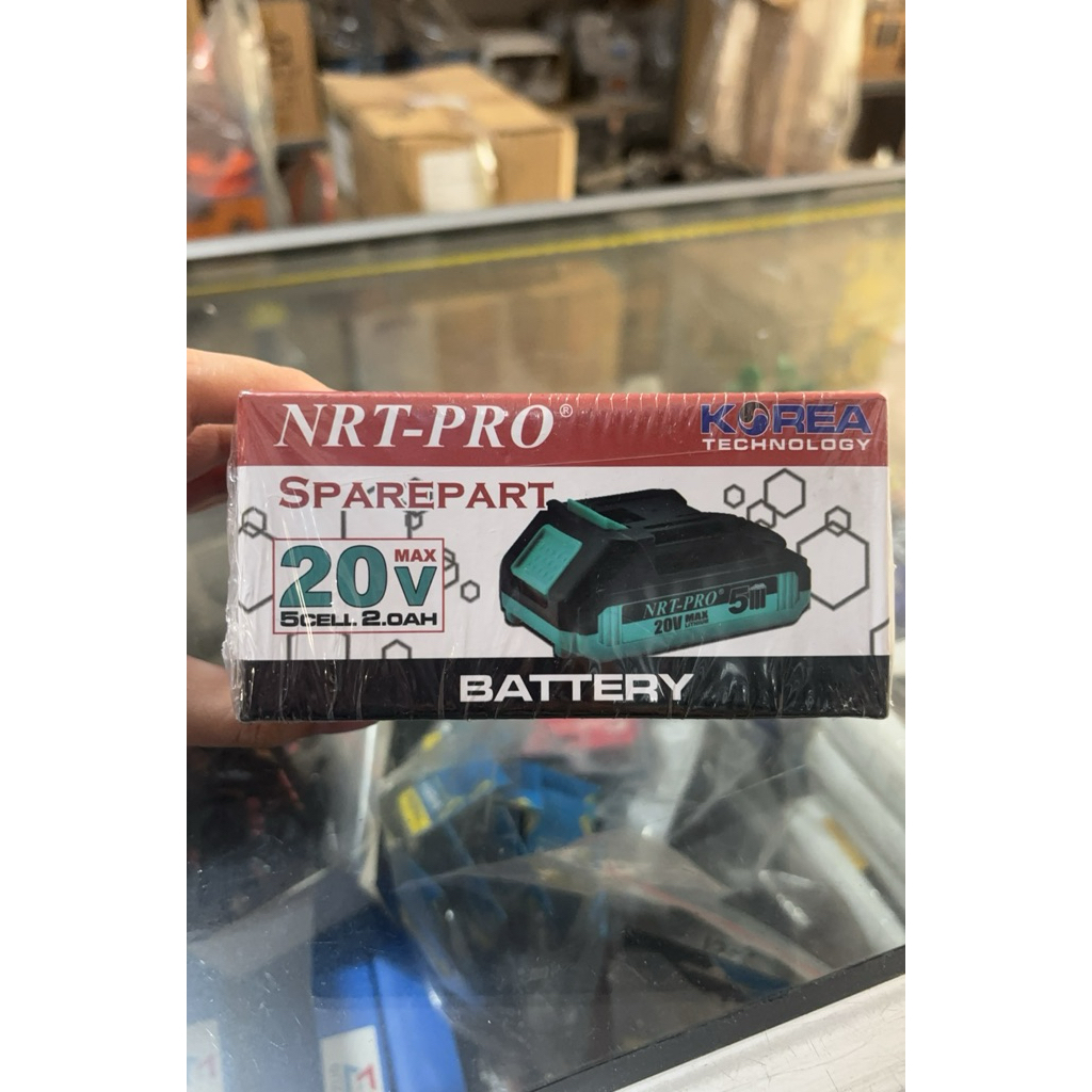 Baterai Bor Cordless 20V NRT-PRO