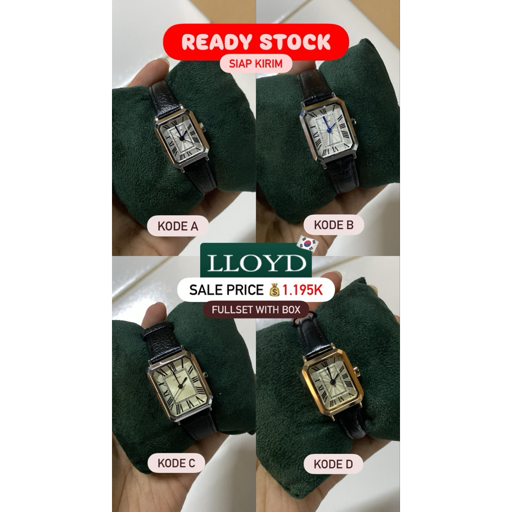 [READY STOCK] LLOYD WATCH