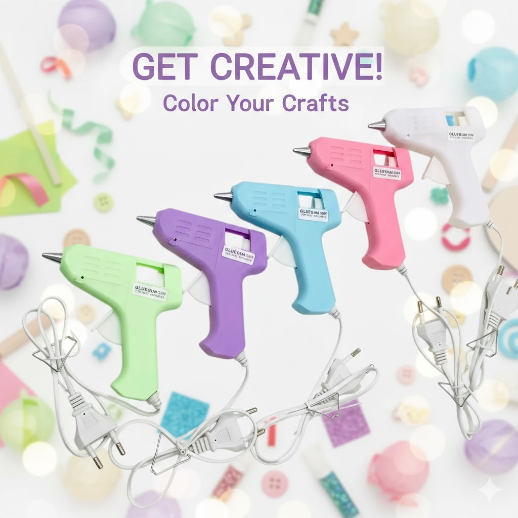 Glue Gun Vanco GG-150 Macaron 20W