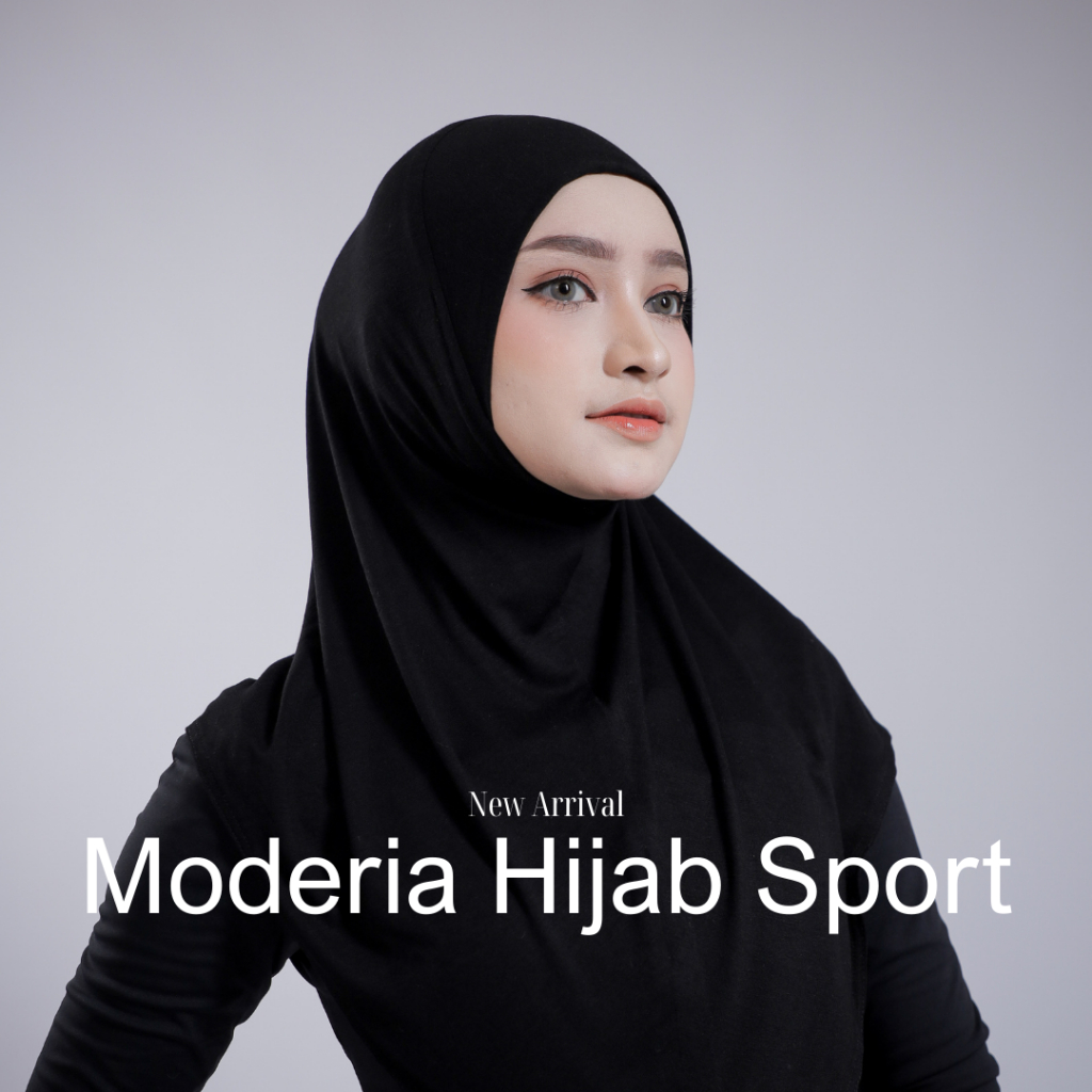 Moderia Sport Hijab / Active Dailywear Hijab for Sport / Hijab Running