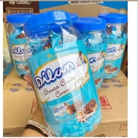 Dilan crunchy caramel toples