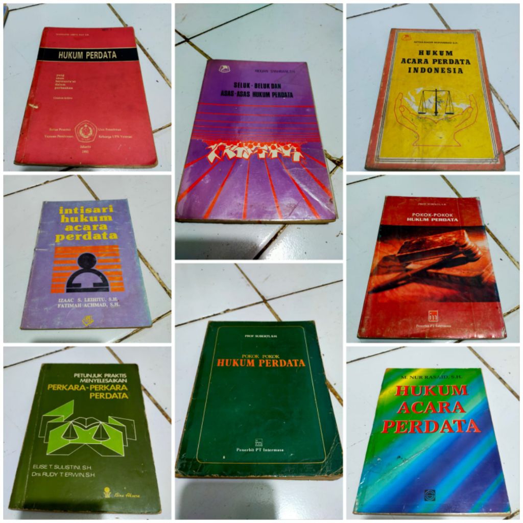 ori HUKUM ACARA PERDATA INDONESIA / Petunjuk praktis menyelesaikan perkara perkara perdata / Hukum p