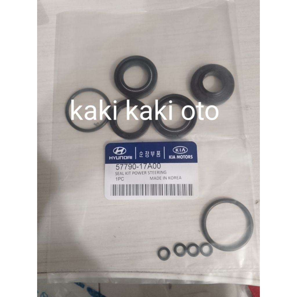 Seal kit power steering bawah seal worm seal rack steering rack stir Hyundai h1 h-1 Starex mover