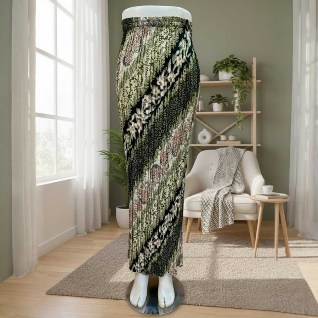ROK PLISKET BATIK MOTIF BARU / ROK PLISKET BATIK MURAH / ROK PLISKET BATIK TERLARIS
