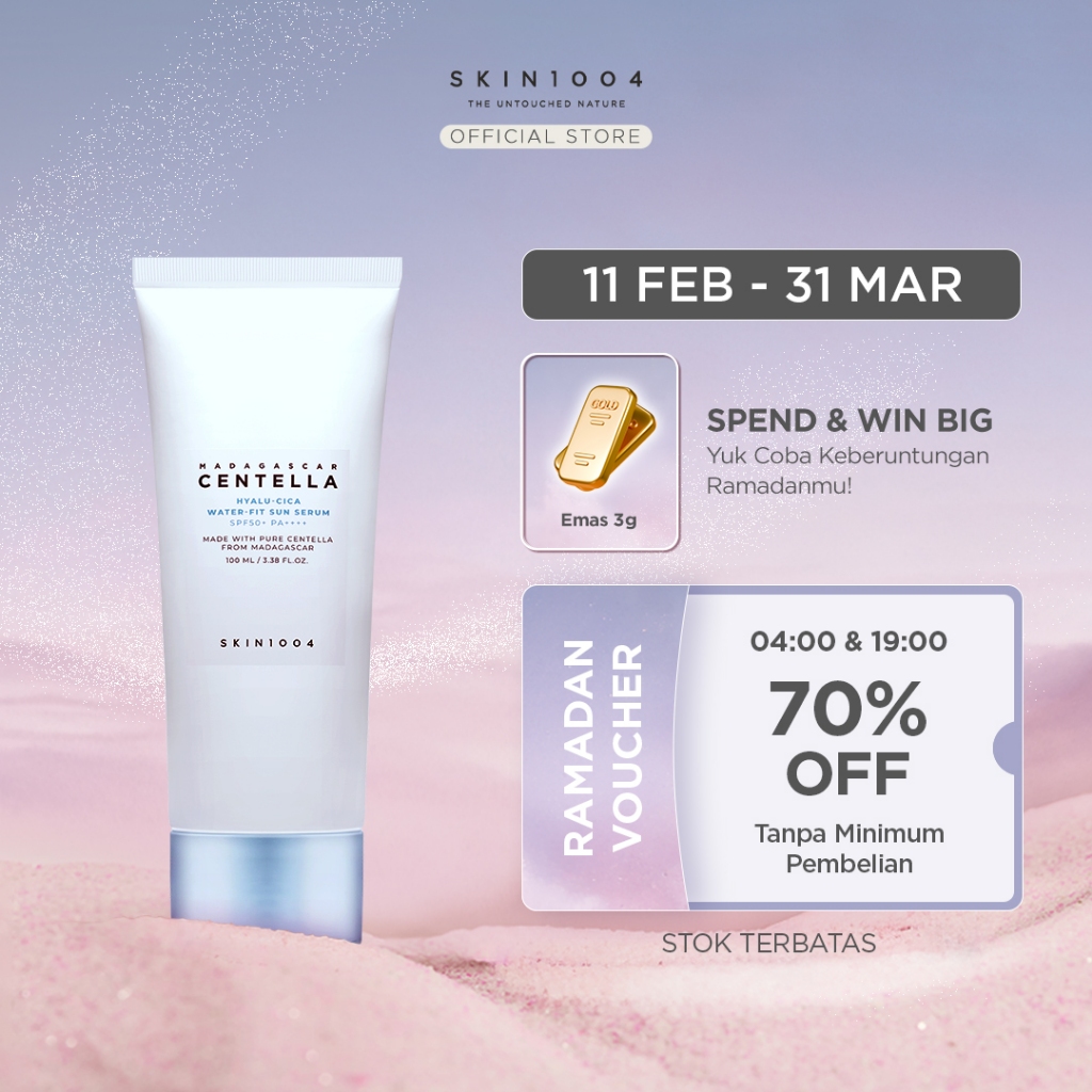 SKIN1004 Madagascar Centella Hyalu-Cica Water-Fit Sun Serum 100ml