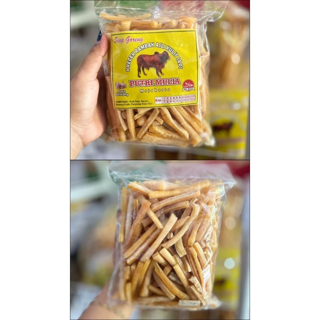 Krupuk Rambak Kulit Sapi 500gram