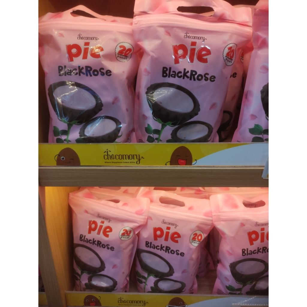 PIE CHOCOLATE STRAWBERRY COOKIES N CREAM BLACKROSE PIE Susu Premium CIMORY ISI 20PCS (FREE Bubble WA