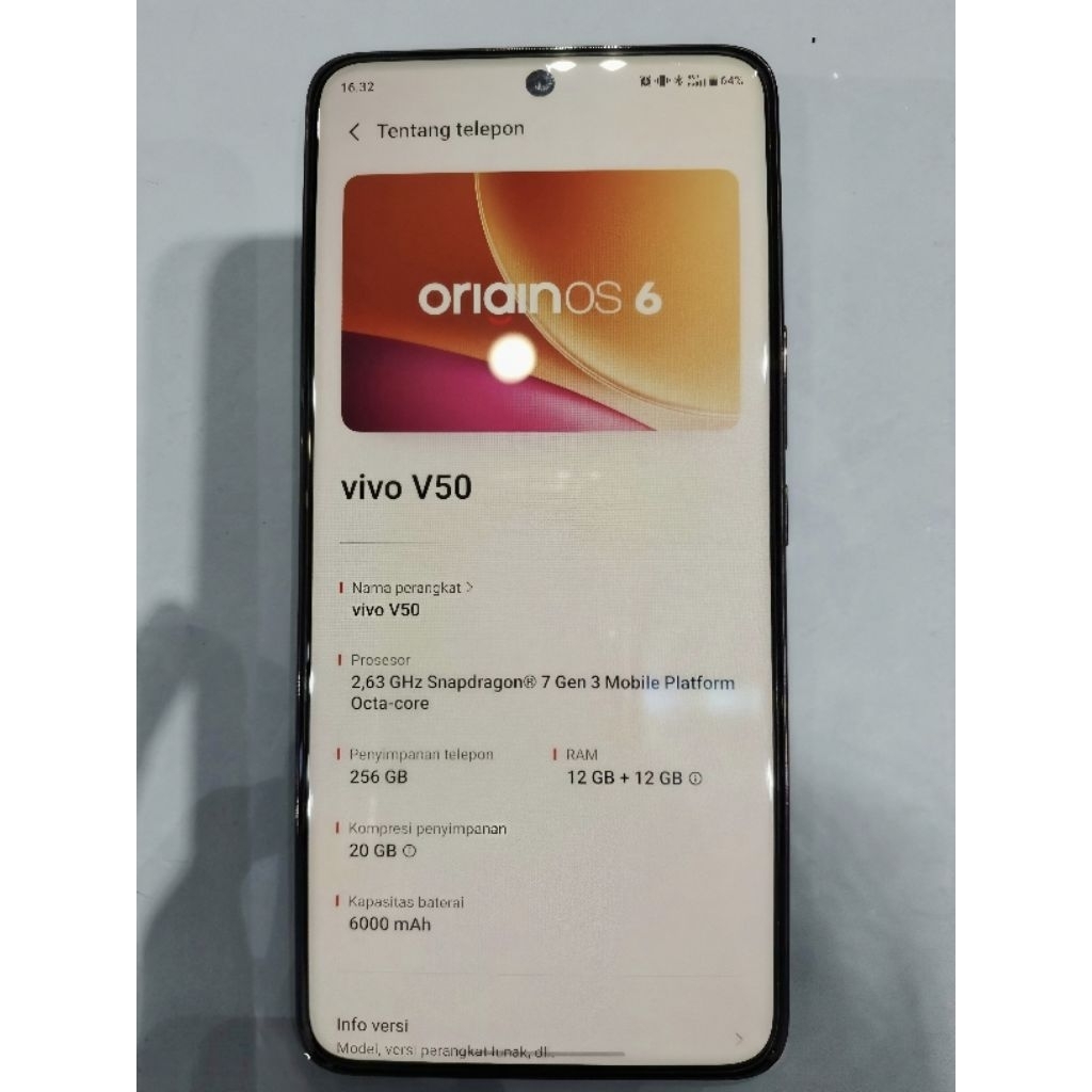 Vivo V50 5G 12+12/256GB Second