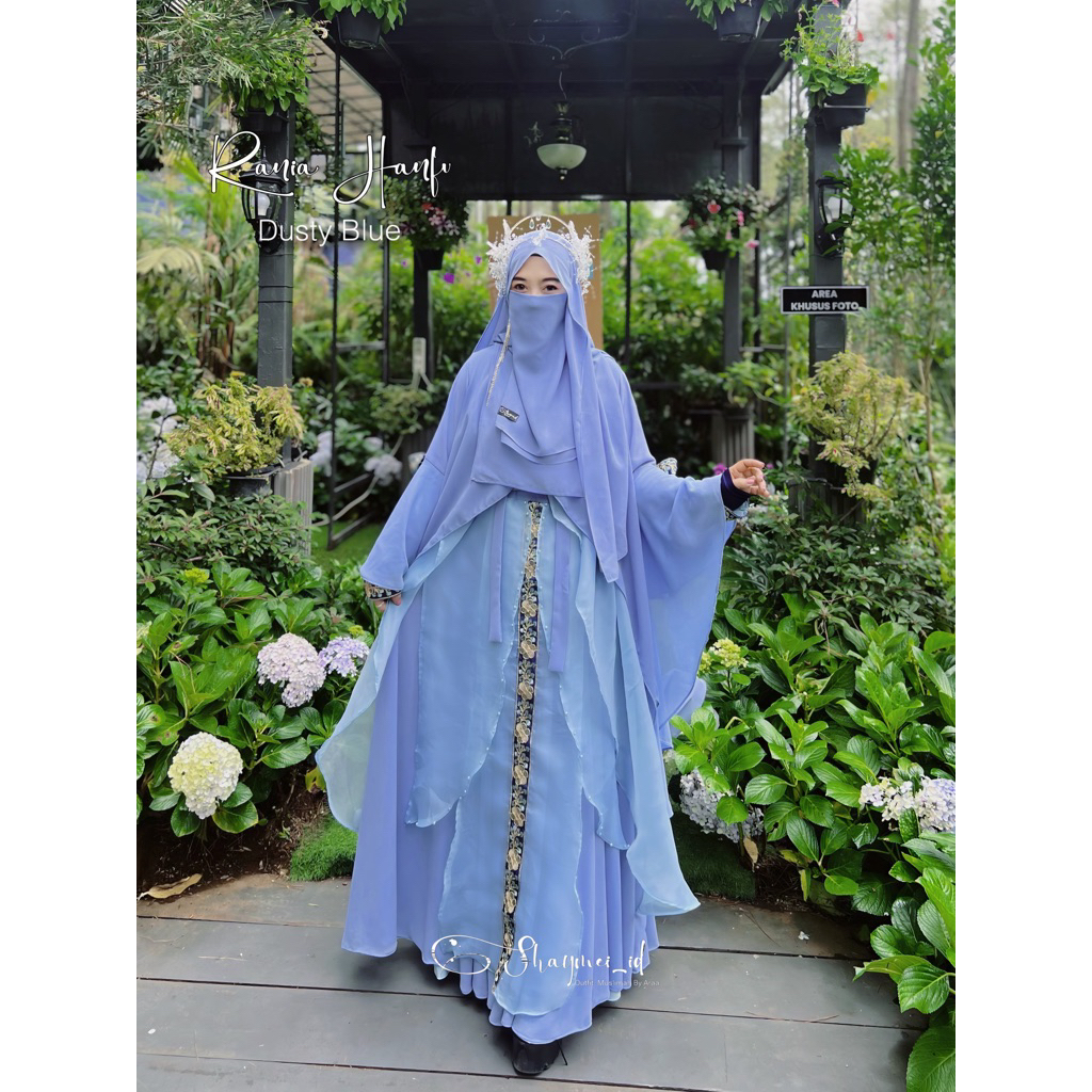Rania Hanfu dress by shaymei | hanfu gamis pesta dress muslimah gamis hanfu