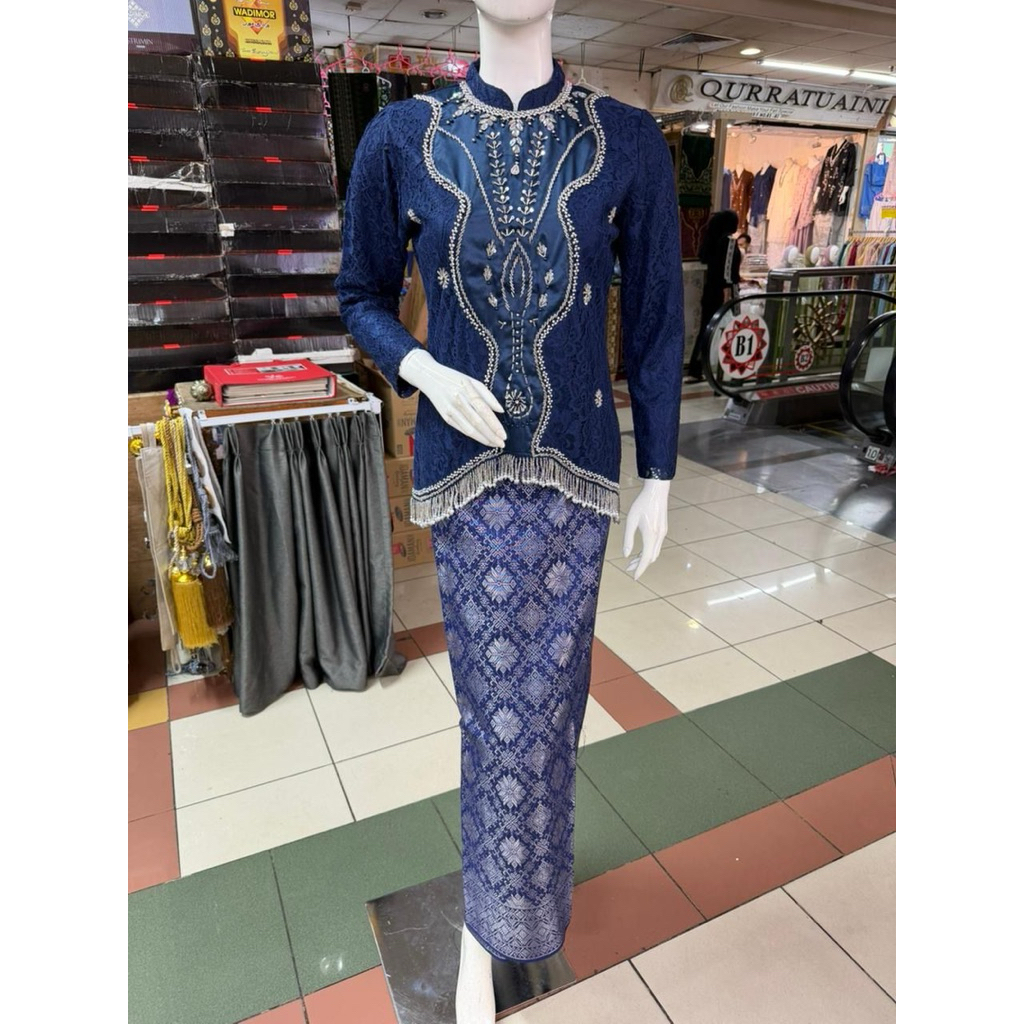 (FREE HIJAB) KIRANAOL - KEBAYA PAYET MODERN - BAJU KEBAYA MODERN - KEBAYA MALAYSIA - KEBAYA WISUDA M