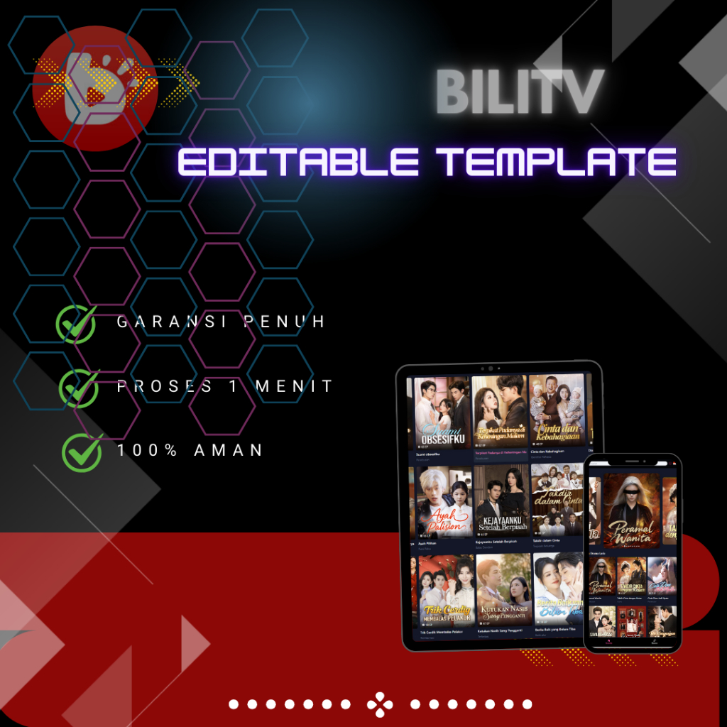 BILITV EDITABLE TEMPLATE