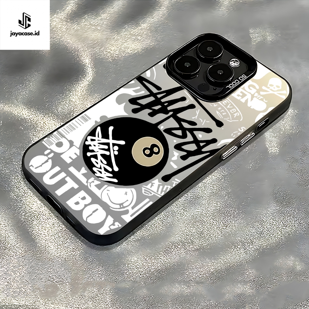 { IMDJC04 } Softcase Casing IMD Black Stussy ITEL A50 P65 A70 A80 S23 S25 S25 ULTRA CITY 100 IQOO Z9