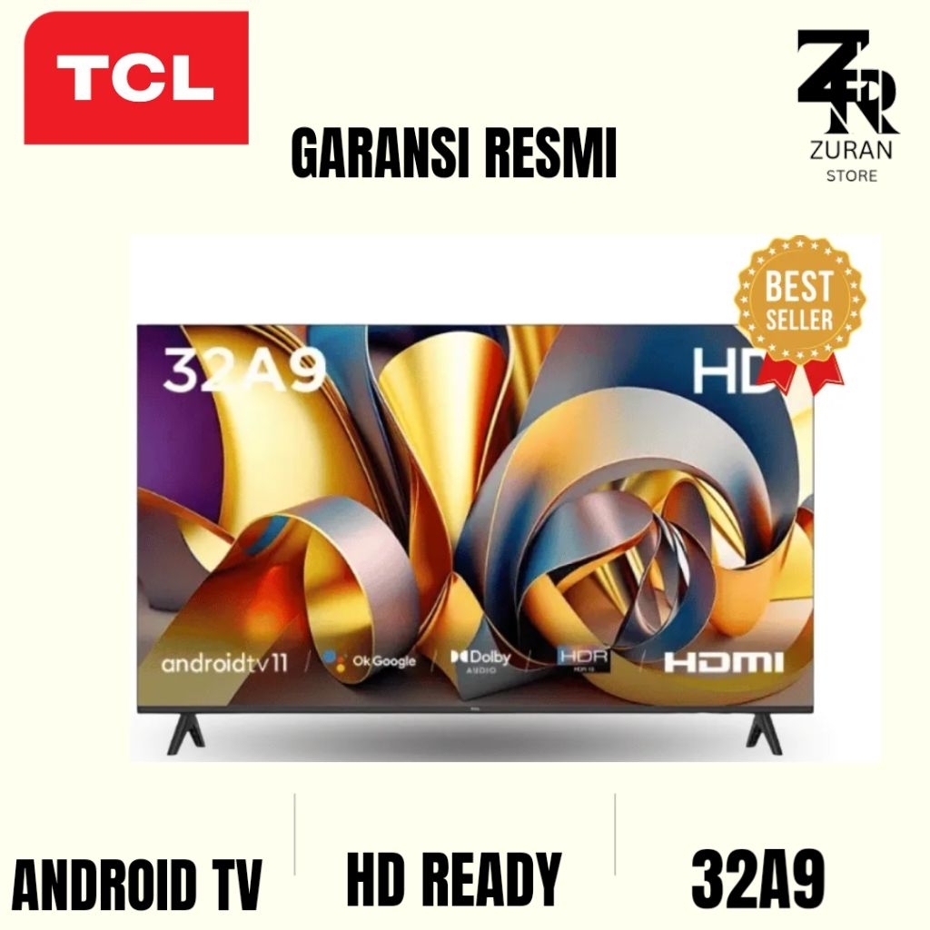 TCL LED TV 32A9 HD ANDROID TV 32 inch 2023 Series