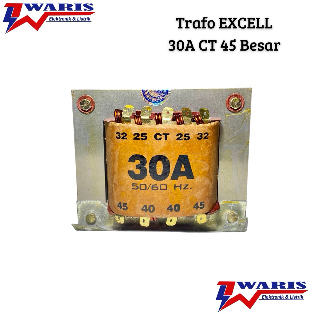 Trafo EXCELL 30A CT 45 Besar Tembaga Murni