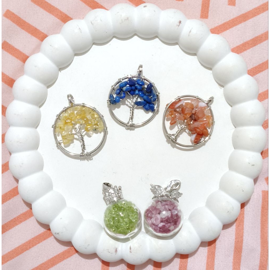 Liontin Batu Alam Asli 100%