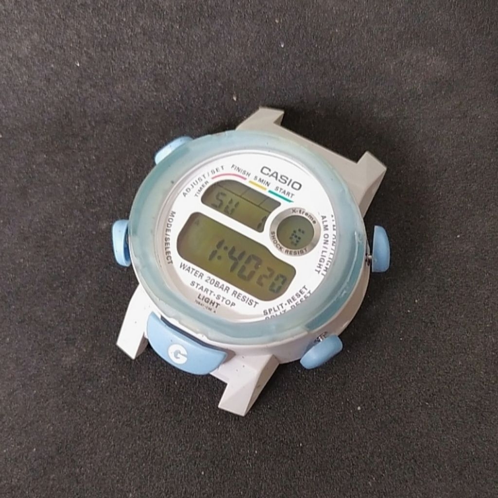 Jam tangan | Modul | Housing | Mesin Set CASIO BABY - G BG - 370 MODUL 1644 Original Part Replacemen