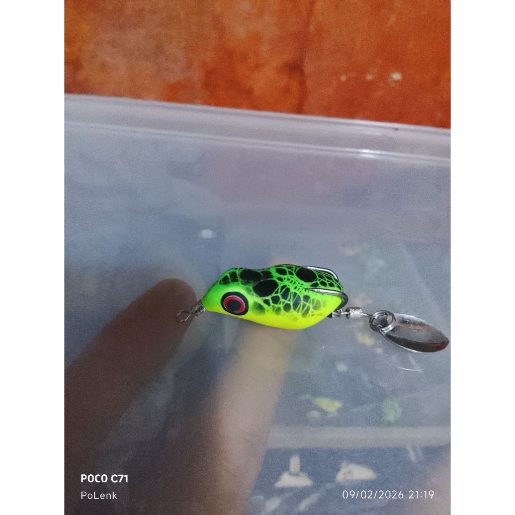 SOFT FROG UKURAN 3,7CM BERAT 4GRAM