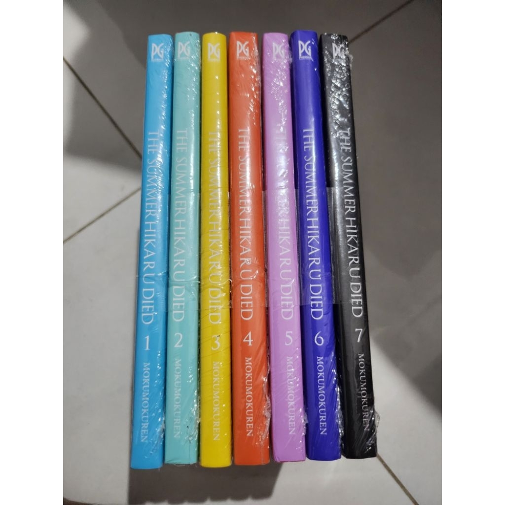Komik Summer Hikaru Died set vol 1-7 segel ori Bahasa Indonesia Phoenix Gramedia