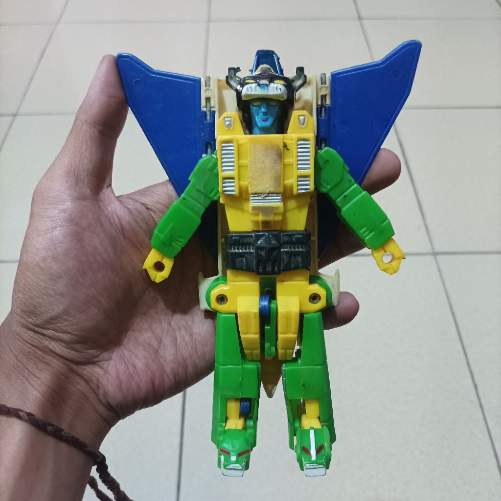 Vintage Robot Pesawat Voltron Mainan Action Figure