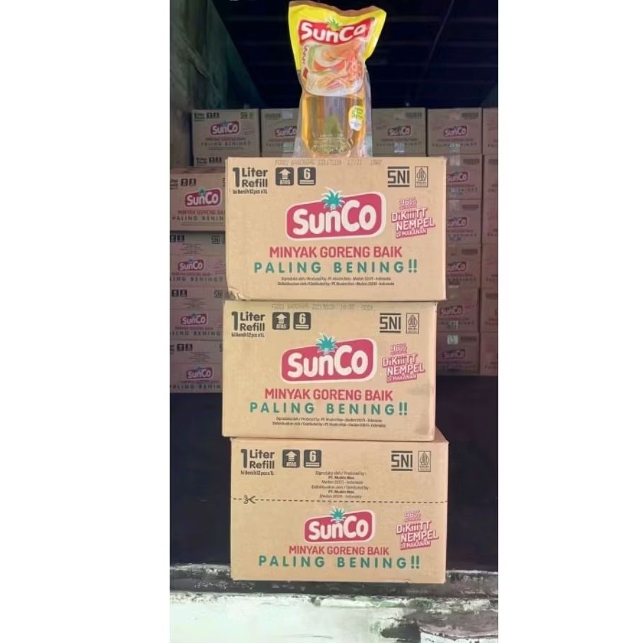 Sunco minyak goreng 1dus