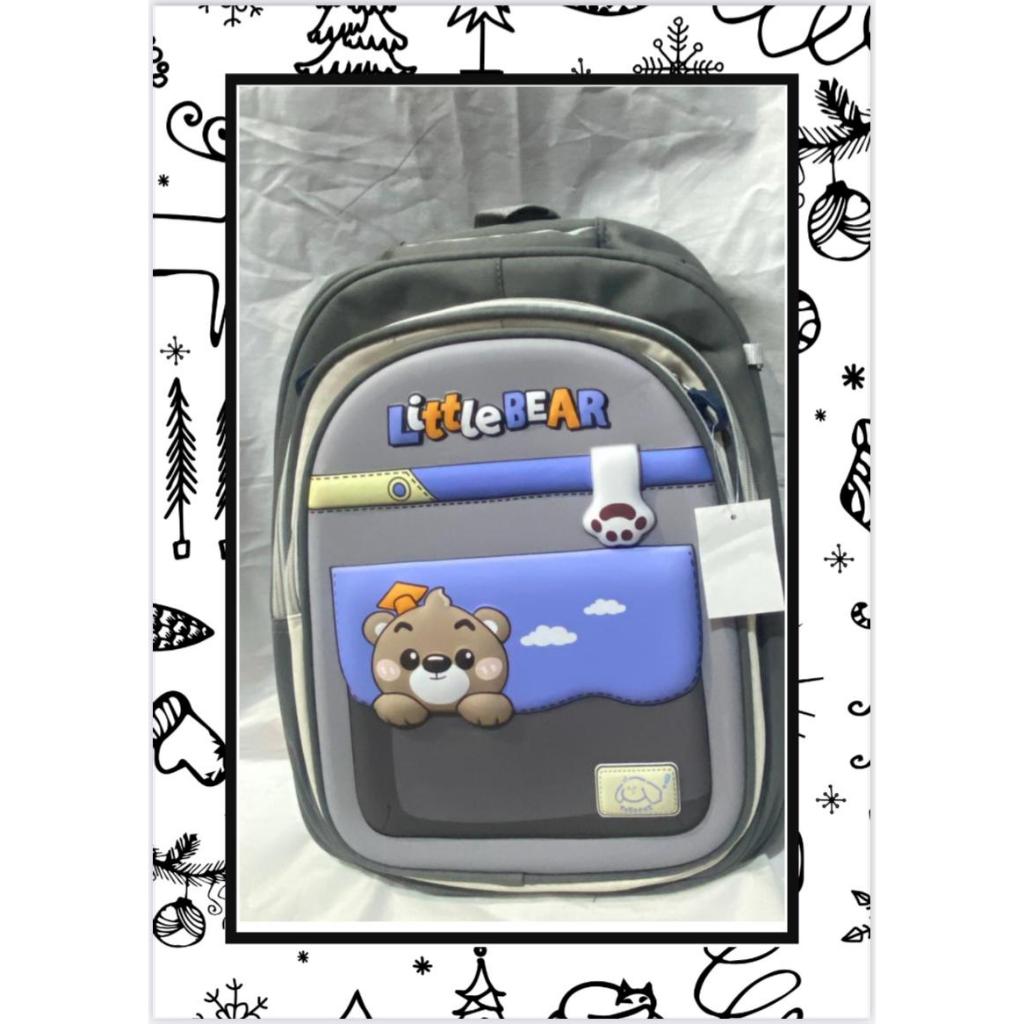 TAS ANAK IMPORT KUALITAS BAGUS GAMBAR BERUANG LUCU UNTUK ANAK TK DAN SD