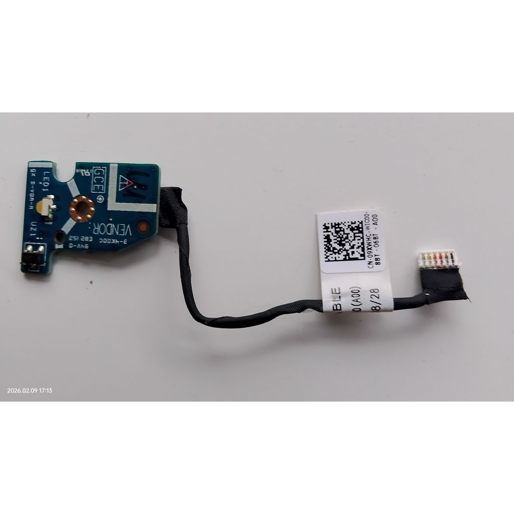 indikator lampu laptop dell latitude 7390