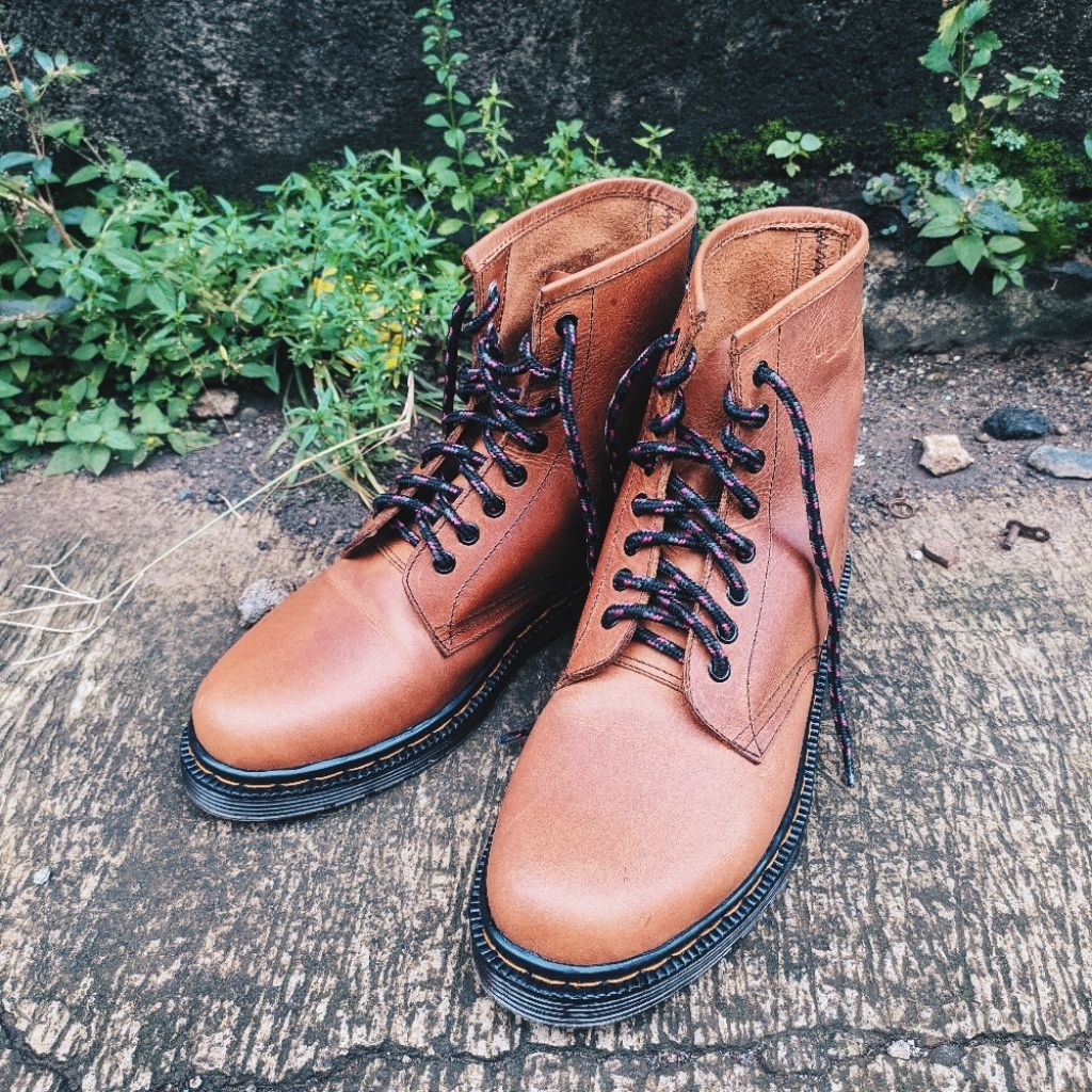 BOOTS MANCOW CRAZY HORSE BROWN SIZE 43